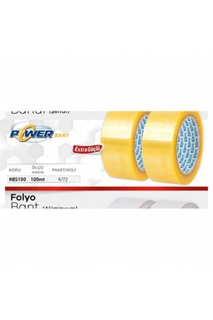 MADE KOLİ BANDI ŞEFFAF 100 M