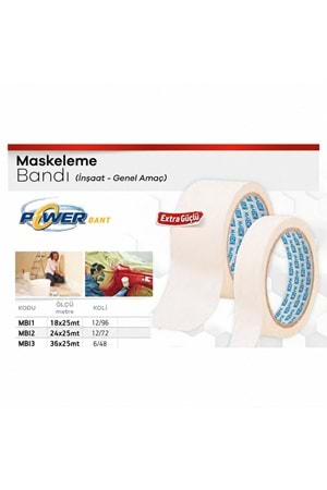 MADE MASKELEME BANDI (İNŞAAT-GENELAMAÇ) 48*25