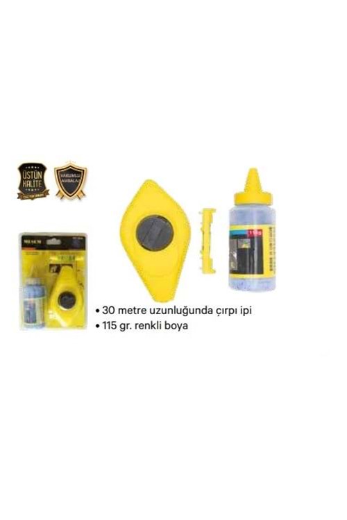 BOYALI ÇIRPI İPİ MAVİ 30 MT 115 GR 546 ( PK 12 )