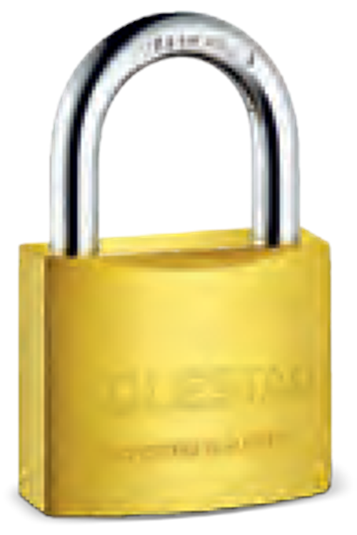 SOLESTAR ASMA KİLİT SARI KISA 63 MM STR-2004 ( PK 12 )