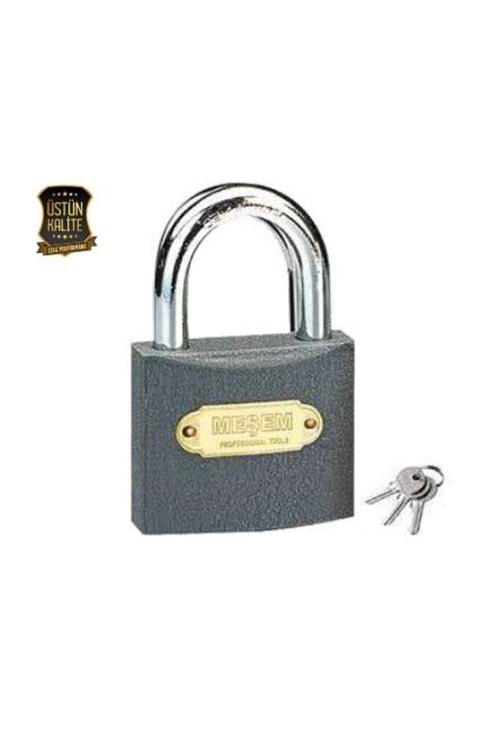 ASMA KİLİT GRİ KISA 50 MM STR-2012 ( PK 12 )