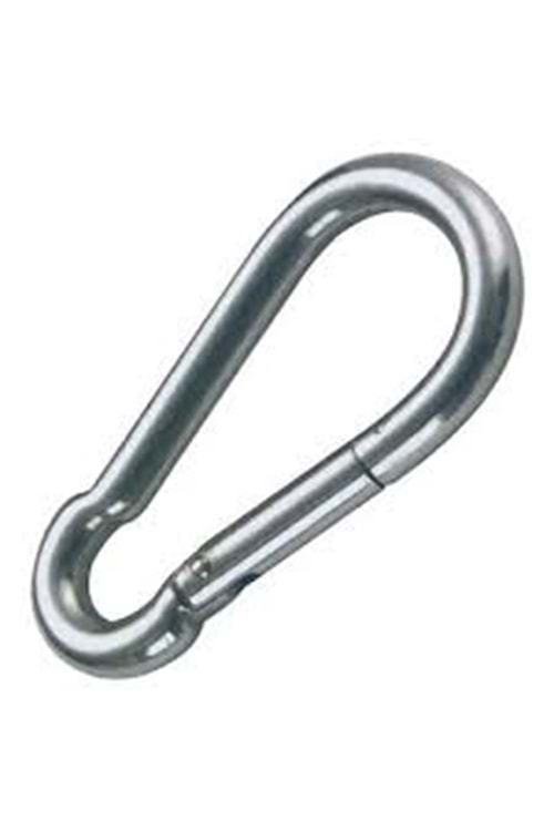 KARABİNA GALVANİZ YAYLI 6*60 MM STR-1606