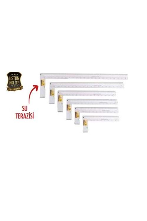 ALÜMİNYUM GÖNYE 300 MM 561 ( PK 20 )