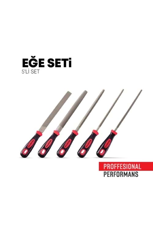 EĞE SETİ 5 'Lİ SET STR-1331