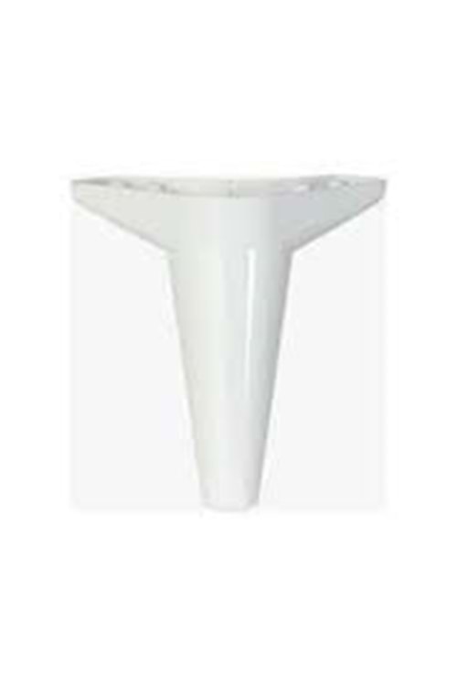 ZİRVE AYAK PLS BEYAZ 15 CM ( PK 320 )