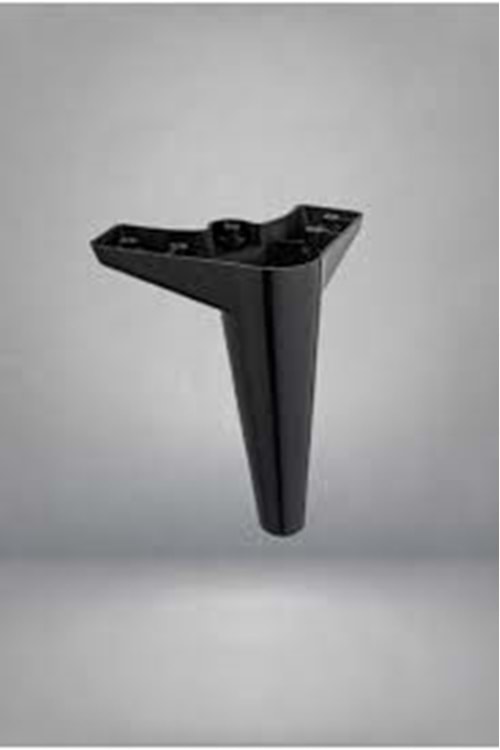 ZİRVE AYAK PLS SİYAH 15 CM ( PK 320 )