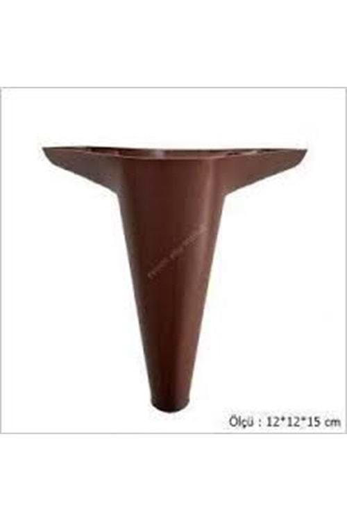 ZİRVE AYAK PLS KAHVERENGİ 15 CM ( PK 320 )