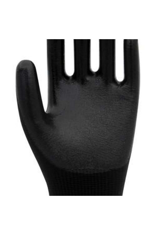 MEŞEM EL470 PU ELDİVEN SİYAH 1/2-10/XL ( PK 12-KL288 )