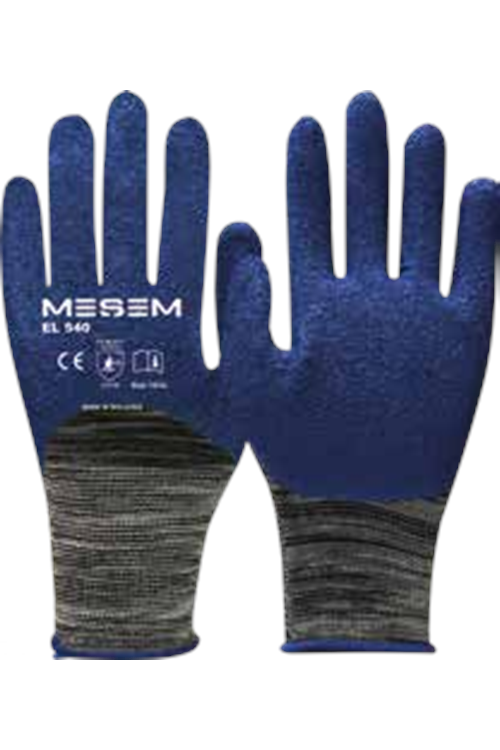 MEŞEM EL540 SÜPER LATEX ELDİVEN LACİVERT 3/4 ** FIRSAT ÜRÜNÜ **