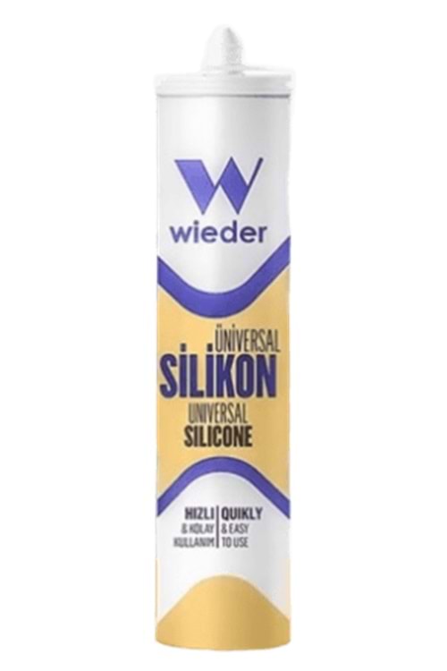 WİEDER SİLİKON 280GR ŞEFFAF ( PK 24 )