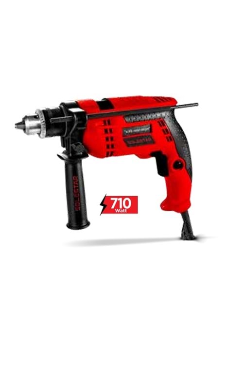 SOLESTAR DARBELİ MATKAP 13MM 710 WATT STR-1908