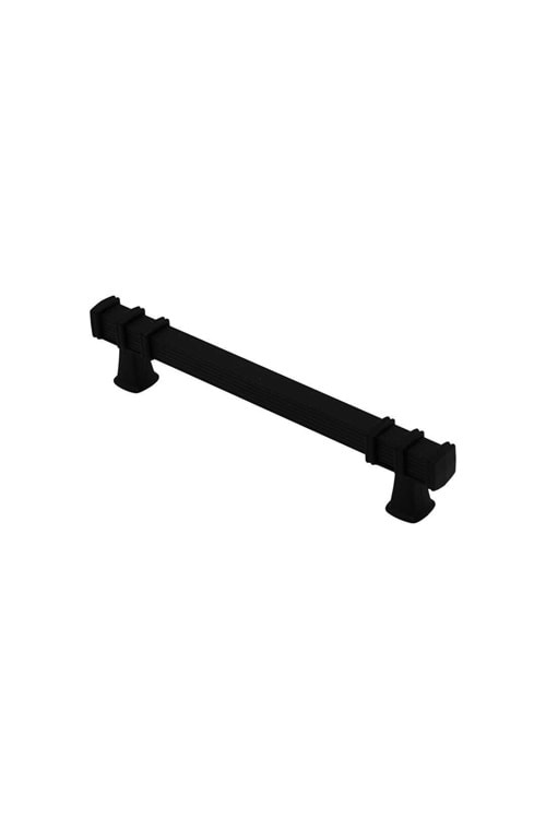 KARE YÜZÜK KULP SİYAH/SİYAH 160 MM ( PK 100 )
