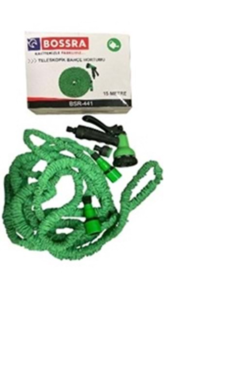 BOSSRA TELESKOPİK BAHÇE HORTUMU 30 MT BSR 442