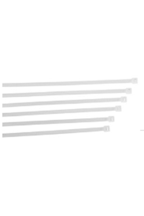 BEYAZ NAYLON CIRT KELEPÇE 2,5*150 MM ( PK 10 )