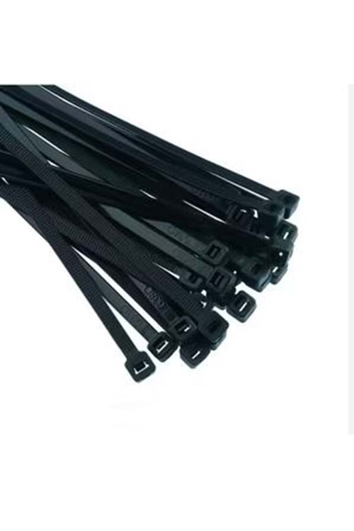 SİYAH NAYLON CIRT KELEPÇE 2,5*250 MM (PK 80)