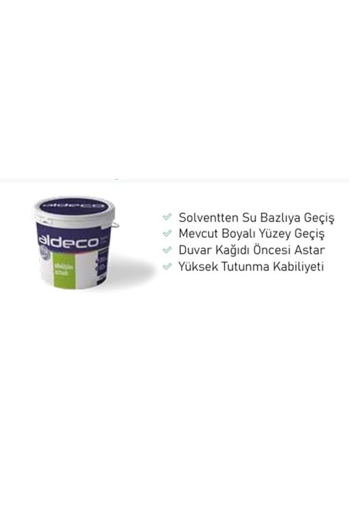 ALDECO DÖNÜŞÜM ASTARI 1 KG