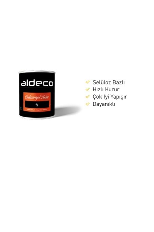 ALDECO ENDÜSTRİYEL ASTAR GRİ 17 KG
