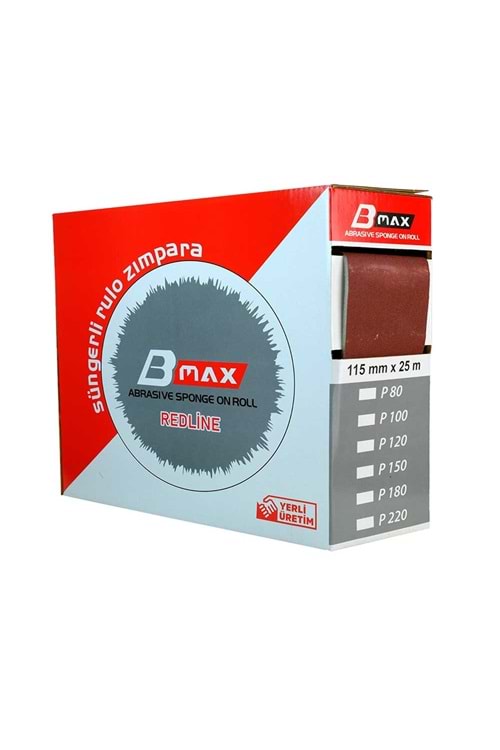 AZS SÜNGER ZIMPARA 120 KUM 115 MM*25 M (PK 5)
