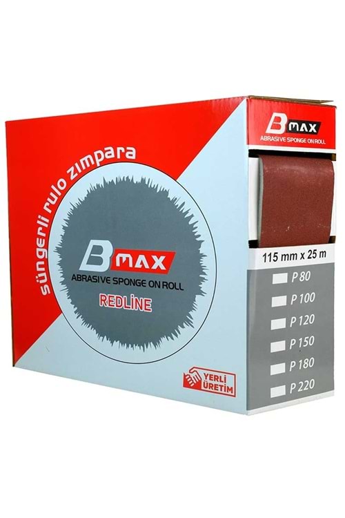 AZS SÜNGER ZIMPARA 180 KUM 115 MM*25 M (PK 5)