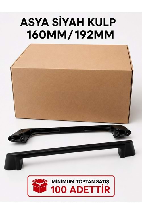 ASYA KULP SİYAH 160-192 MM