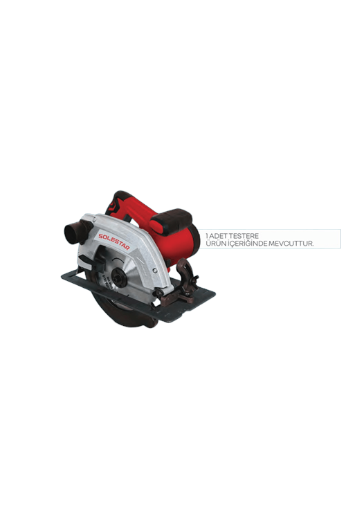 SOLESTAR STR-1913 DAİRE TESTERE 185MM-2200WATT 1 KOLİ:4 ADET