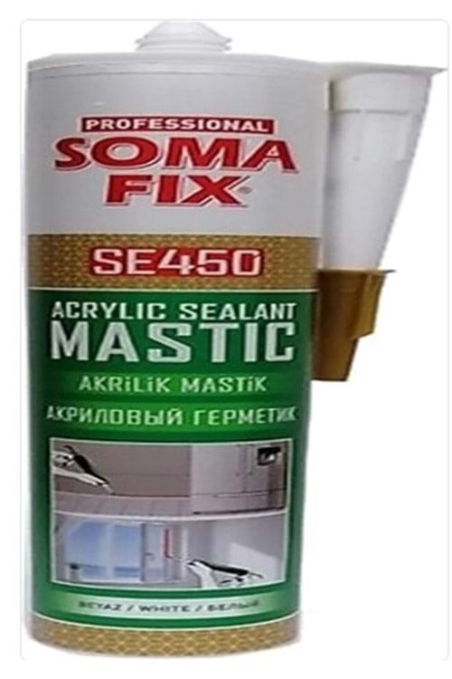 Somafix 450 gr AkrilikMastik Beyaz (PK24)