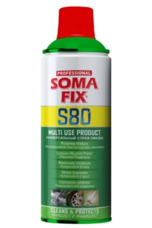 SOMAFİX 200 ML PAS VE YAĞ SÖKÜCÜ ÇOK AMAÇLI SPREY - S80(PK 24)