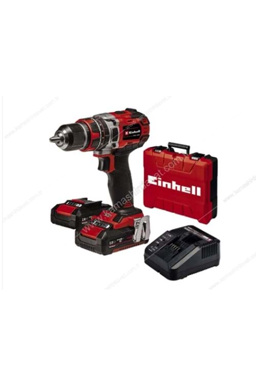 EINHELL AKÜLÜ DARBELİ VİDALAMA TP-CD 18/50 Li - İ BL 2x2,0Ah ( PK 3 )