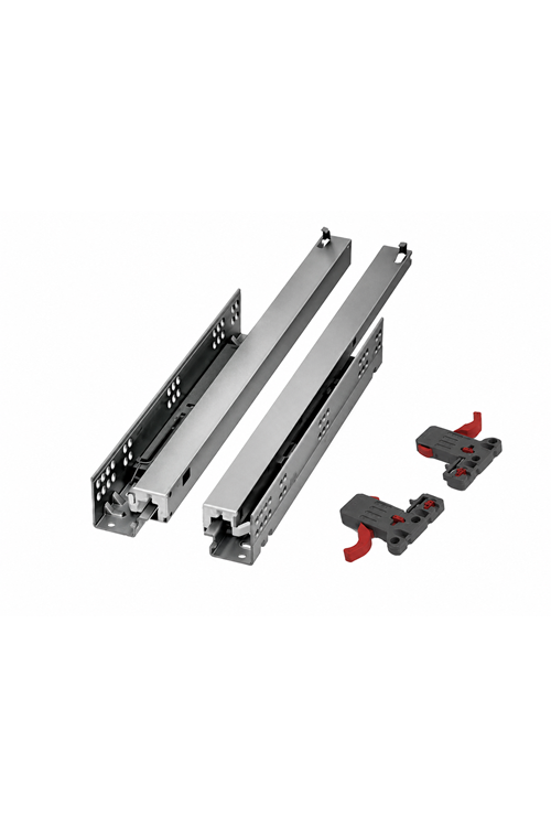 SMART ÇİFT AÇILIM FRENLİ RAY+MANDAL 50CM (K:6TK.)