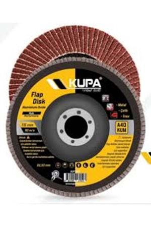 KUPA FLAP DİSK 115*80 KUM