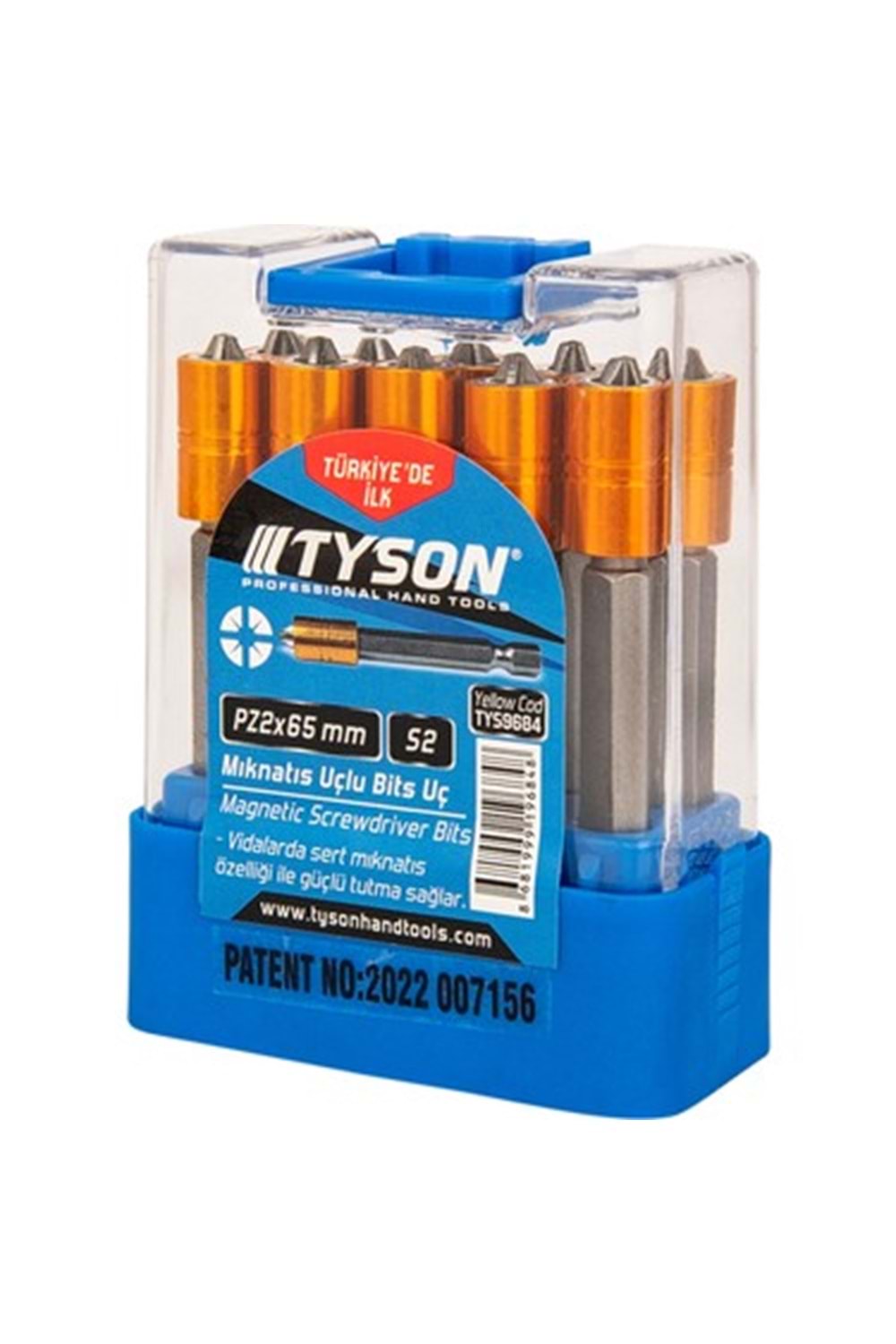KUPA TYSON MIKNATISLI BİTS PZ2*65