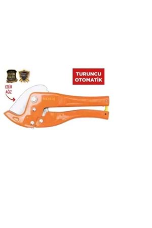 PVC BORU KESME MAKASI TURUNCU 42 MM 502
