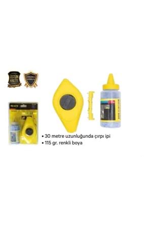 BOYALI ÇIRPI İPİ MAVİ 30 MT 115 GR 546 ( PK 12 )