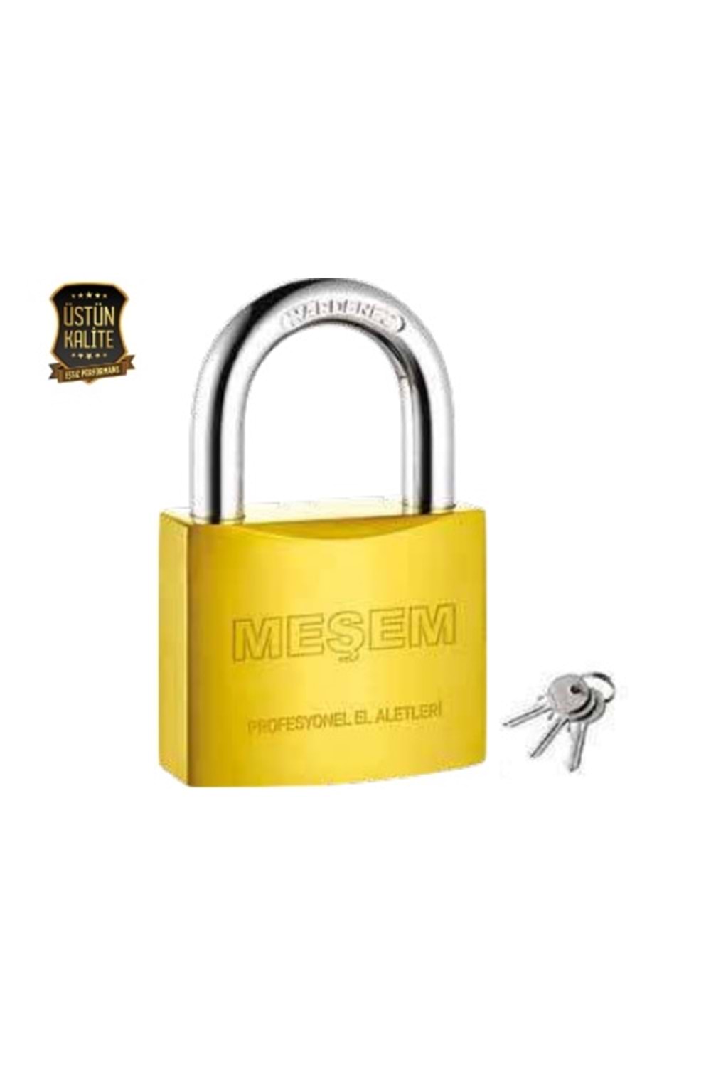 ASMA KİLİT SARI KISA 20 MM 301 ( PK 12 )