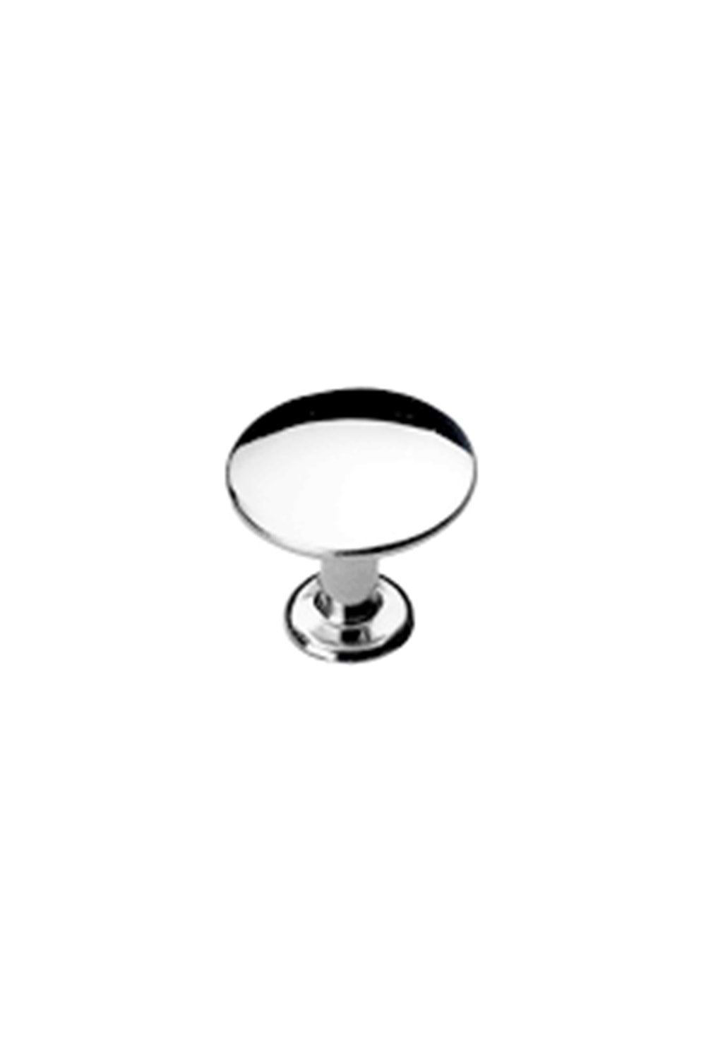 DÜĞME KULP KROM 26MM DÜZ ( PK 200 )