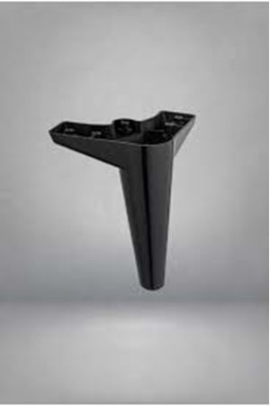 ZİRVE AYAK PLS SİYAH 15 CM ( PK 320 )
