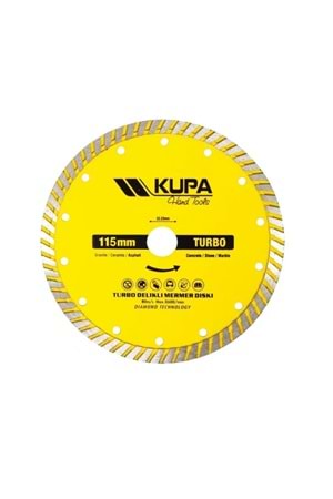 KUPA TURBO ELMAS TESTERE 115 MM ( PK 12 )
