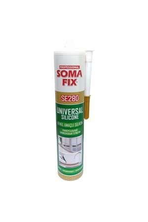 SOMAFİX 280GR GENEL AMAÇLI SİLİKON ŞEFFA
