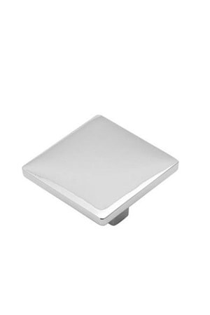 KARE DÜĞME KROM ( PK 100 )