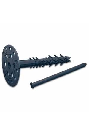 ORBOFİX SİYAH STRAFOR DÜBELİ EKO GENİŞ BAŞLI 12 CM