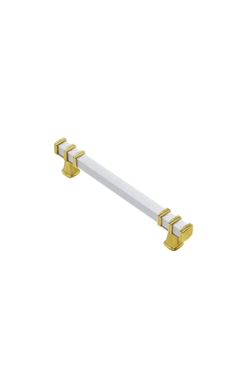 KARE YÜZÜKLÜ KULP ALTIN/BEYAZ 160 MM ( PK 100 )