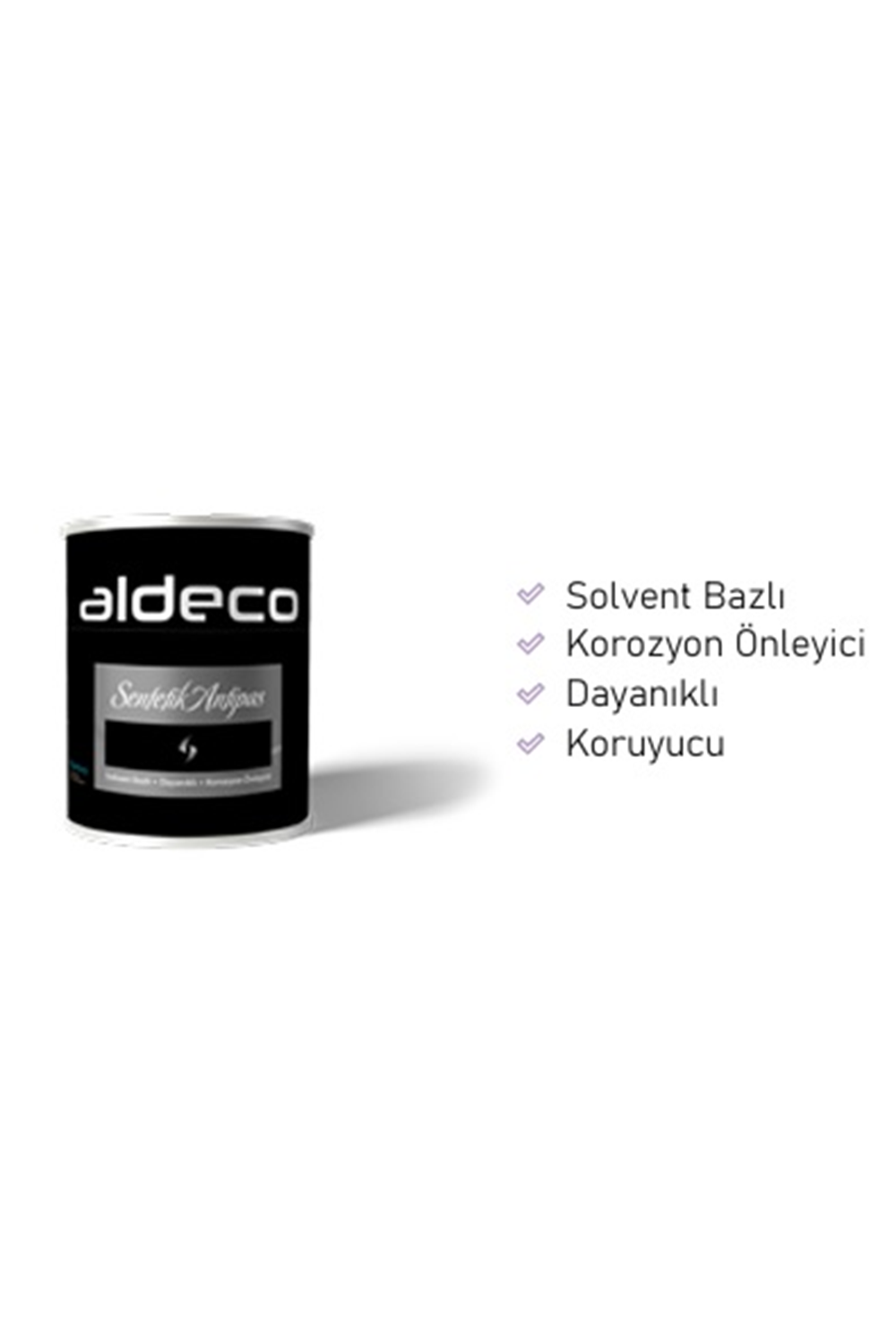 ALDECO SENTETİK YAĞLI BOYA NARDO GRİ 1/1 ( PK 6 )